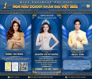 Á Hậu Nguyễn Thị Mỹ Duyên Giữ Vai Trò Phó Ban Cố Vấn Cuộc Thi Hoa Hậu Doanh Nhân Đại Việt 2025