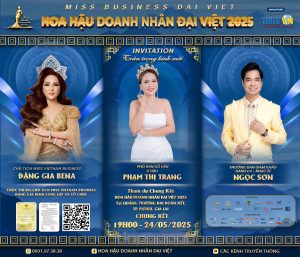 Á Hậu Phạm Thị Trang Đồng Hành Cùng Hoa Hậu Doanh Nhân Đại Việt 2025 Với Vai Trò Phó Ban Cố Vấn