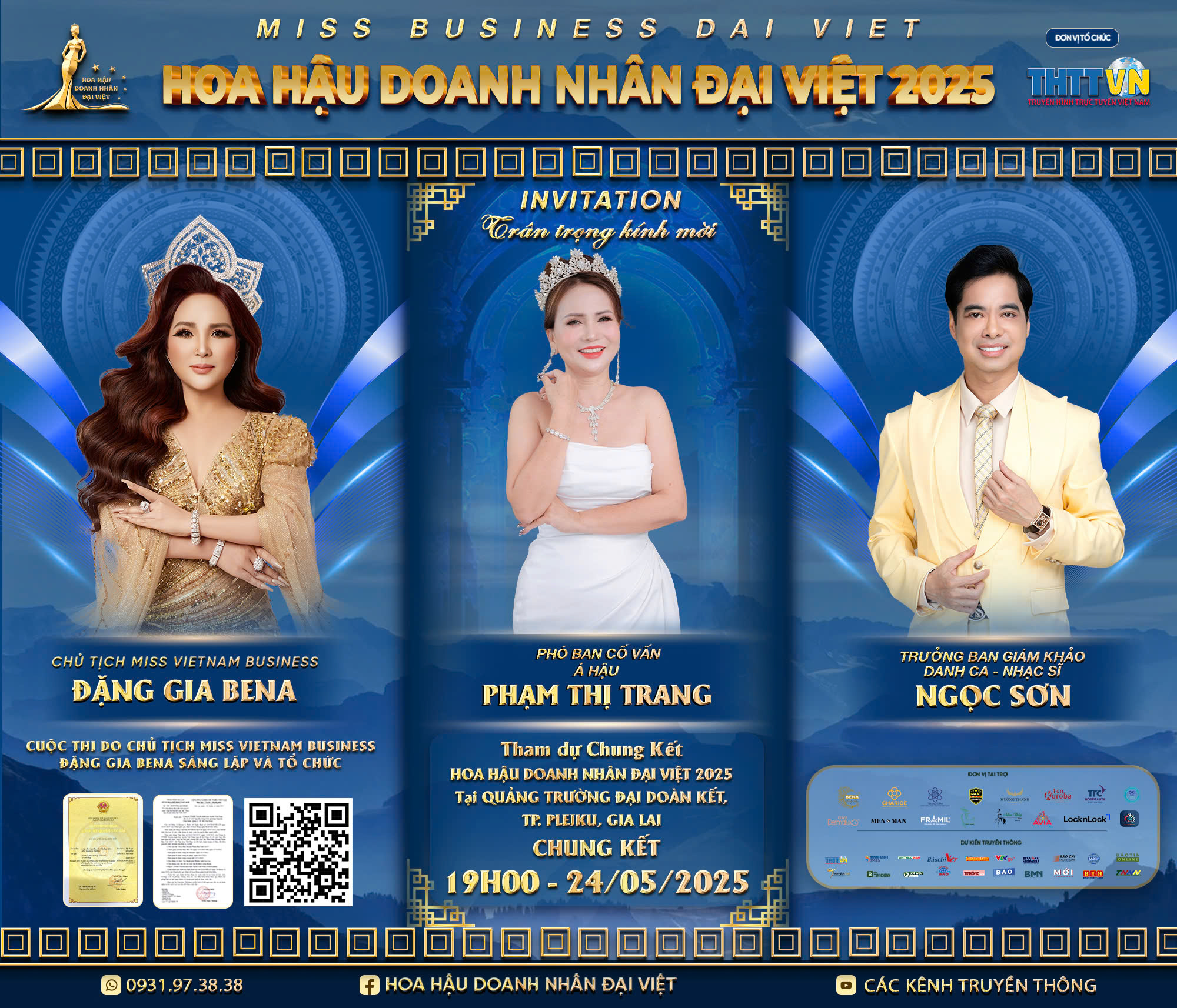 Á Hậu Phạm Thị Trang Đồng Hành Cùng Hoa Hậu Doanh Nhân Đại Việt 2025 Với Vai Trò Phó Ban Cố Vấn