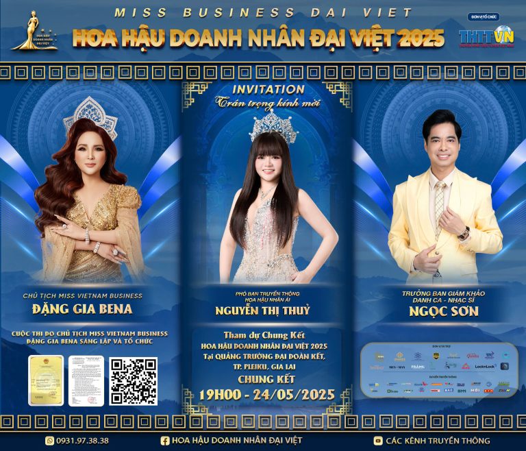 Hoa Hậu Nhân Ái Nguyễn Thị Thủy Chính Thức Tham Gia Ban Truyền Thông Hoa Hậu Doanh Nhân Đại Việt 2025