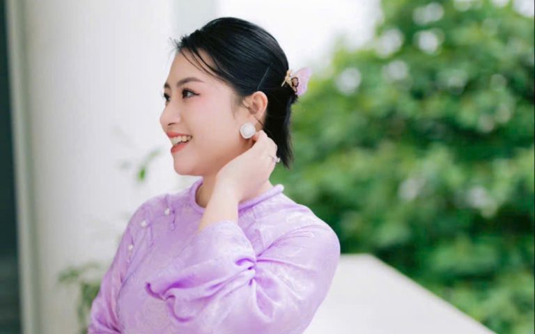 Giữ nét đẹp áo dài Việt – Chuyện của nữ doanh nhân 9X đất Lửa