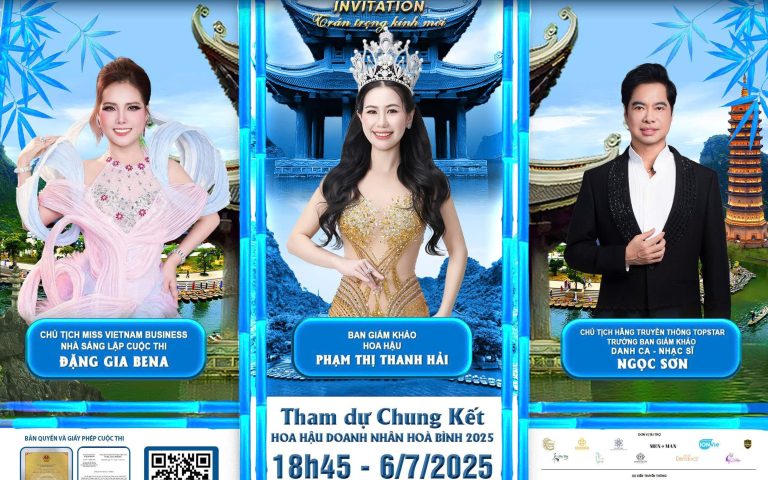 Phạm Thị Thanh Hải: Đóa hoa đất Tổ ngồi “ghế nóng” Hoa hậu Doanh nhân Hòa Bình 2025