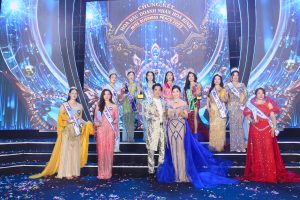 Tỏa sáng cả tâm và tầm, Á hậu Hạnh Nguyên ghi dấu ấn sâu đậm tại Chung kết Hoa hậu DOanh nhân Hòa bình 2025