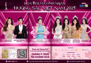 Hoa hậu Nhân ái Quách Thị Phương Thảo giữ vai trò Phó ban cố vấn Hoa hậu Doanh nhân Hương sắc Việt Nam 2025