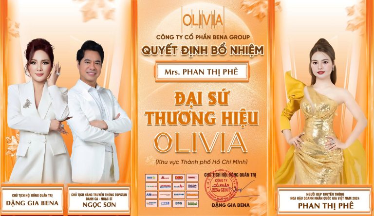 Phan Thị Phê – Nữ doanh nhân xinh đẹp dẫn dắt xu hướng làm đẹp Việt cùng Olivia