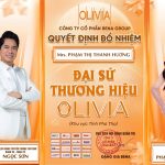 Hoa hậu Đại sứ Phạm Thị Thanh Hương trở thành Đại sứ thương hiệu mỹ phẩm Olivia