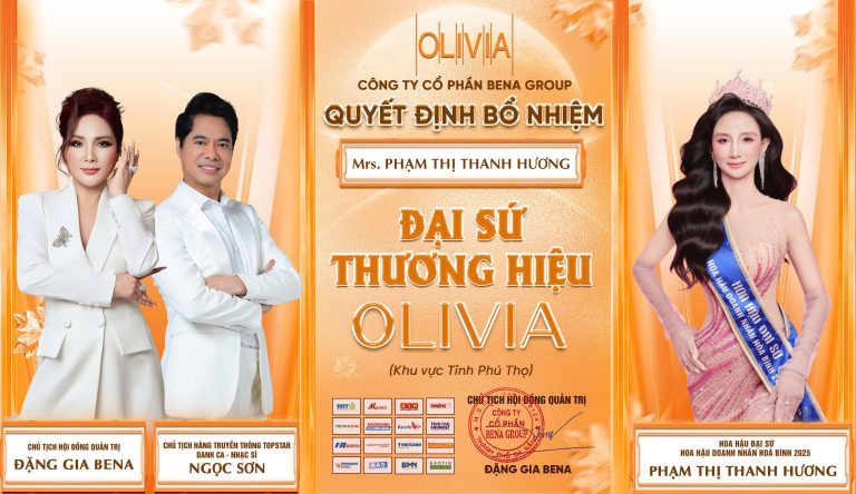 Hoa hậu Đại sứ Phạm Thị Thanh Hương trở thành Đại sứ thương hiệu mỹ phẩm Olivia