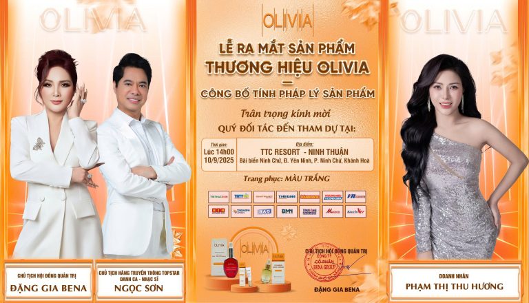 Phạm Thị Thu Hương – Nữ doanh nhân đất Cố đô làm Đại sứ Thương hiệu Oliva