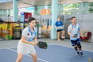 Câu chuyện đẹp của đôi vợ chồng doanh nhân tại Giải Pickleball Hải Phòng