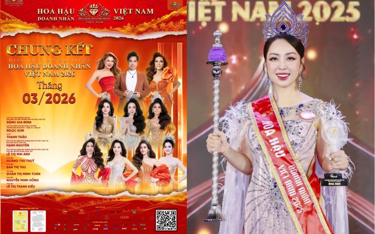 “Phát súng” khai xuân tháng 3: Hoa hậu Doanh nhân Việt Nam 2026 chính thức “xông đất” nhan sắc Việt