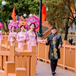 Top 20 Hoa hậu Doanh nhân Việt Nam 2026 thướt tha trong BST áo dài “Hương sắc đại ngàn”