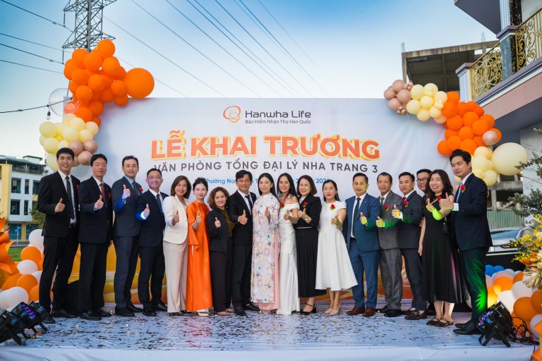 Hanwha Life Việt Nam khai trương Văn phòng Tổng Đại lý Nha Trang 3, gia tăng hiện diện tại miền Trung