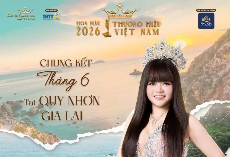 Hoa hậu Nhân ái Michelle Thủy Nguyễn trở lại Hoa hậu Thương hiệu Việt Nam 2026 trên cương vị Ban giám khảo