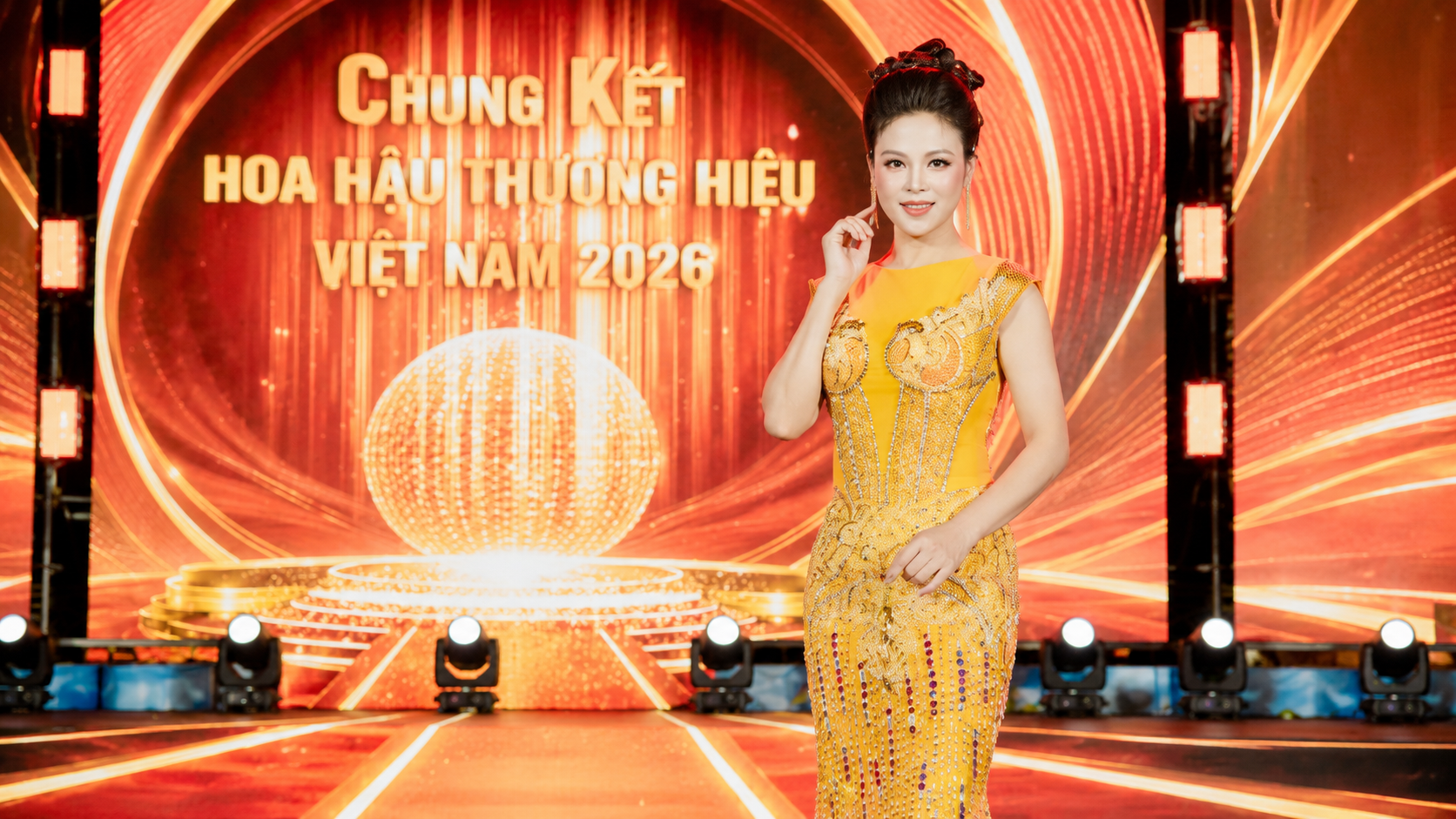 Visual “đỉnh cao” của Hoa hậu Mai Anh gây thương nhớ tại đêm chung kết Miss Brand Vietnam 2026