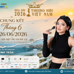 Lần thứ hai liên tiếp, Tiny Trần Makeup Academy trở thành Nhà tài trợ Makeup của Hoa hậu Thương hiệu Việt Nam