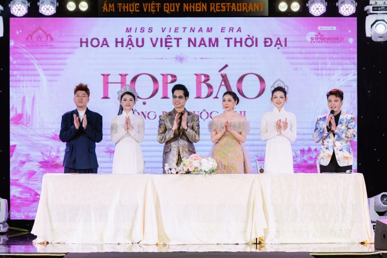 Họp báo công bố và ký kết nhà tài trợ Hoa hậu Việt Nam Thời Đại 2026