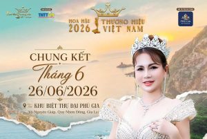 Hoa hậu Thương hiệu Việt Nam 2026: Á hậu Phạm Thị Trang chính thức ngồi ghế Hội đồng Thẩm định