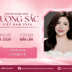 Dến với Hoa hậu Doanh nhân Hương sắc Việt Nam 2026, Lê Thục Oanh lan tỏa thông điệp “Phụ nữ đẹp, giỏi sẽ truyền cảm hứng cho phụ nữ khác”