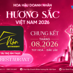 Nón Restaurant đồng hành cùng Hoa hậu Doanh nhân Hương sắc Việt Nam 2026 với vai trò Nhà tài trợ Ẩm thực