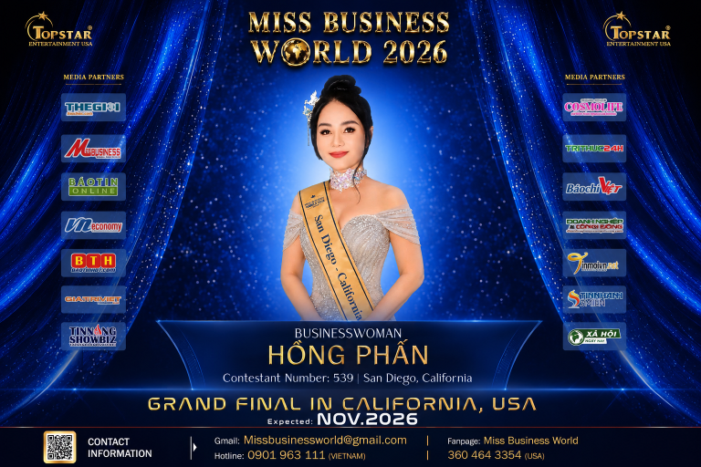 Nữ doanh nhân Việt kiều Nguyễn Thị Hồng Phấn: Thành công nơi xứ người, đau đáu hướng về quê hương