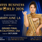 Sau hành trình chinh phục nghề MC, Mary-June La hướng đến Miss Business World 2026
