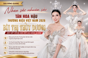 Nhan sắc nhuận sắc, trái tim thêm trách nhiệm sau đăng quang của Hoa hậu Bùi Thị Thùy Dương