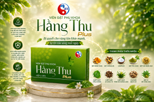 HẰNG THU PLUS 2026 – THẾ HỆ VIÊN ĐẶT PHỤ KHOA CẢI TIẾN, GIẢI PHÁP CHĂM SÓC VÙNG KÍN TOÀN DIỆN CHO PHỤ NỮ HIỆN ĐẠI