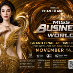 Giọng ca Gen Z Phan Tú Anh sẵn sàng tỏa sáng tại sân khấu Miss Business World 2026