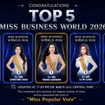 Miss Business World 2026: Đường đua “Miss Popular Vote” bất ngờ mở rộng Top 5