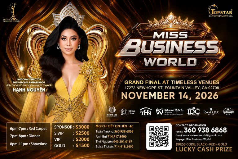 Miss Global Ambassador Nguyễn Hạnh Nguyên đảm nhận trọng trách National Director Miss Business World 2026