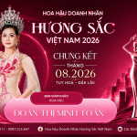 Đoàn Thị Minh Toán và dấu son cuối nhiệm kỳ Hoa hậu Doanh nhân Hương sắc Việt Nam 2025