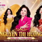 Hoa hậu Toàn năng Nguyễn Thị Hương nhận nhiệm vụ cuối cùng, khép lại hành trình một năm đương nhiệm