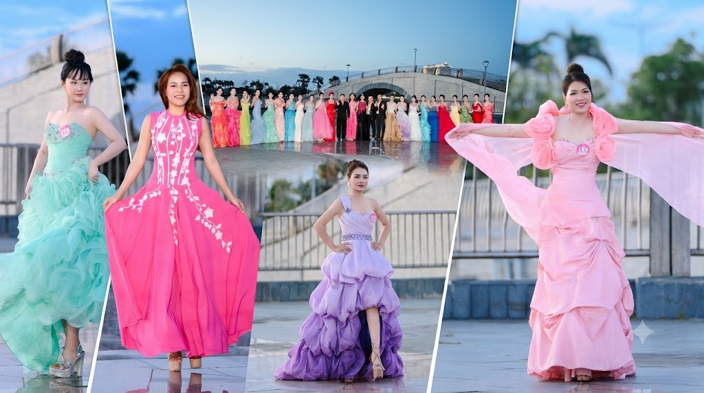 Fashion show giữa hoàng hôn Hồ Sơn mở màn hành trình Hoa hậu Doanh nhân Hương sắc Việt Nam 2026