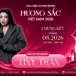 Tiny Trần Makeup Academy lần đầu đồng hành cùng Hoa hậu Doanh nhân Hương sắc Việt Nam 2026 tại Tuy Hòa – Đắk Lắk