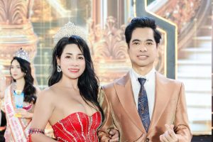 Á hậu Đặng Thị Tân gây chú ý với nhan sắc hút mắt tại chung kết Hoa hậu Doanh nhân Hương sắc Việt Nam 2026