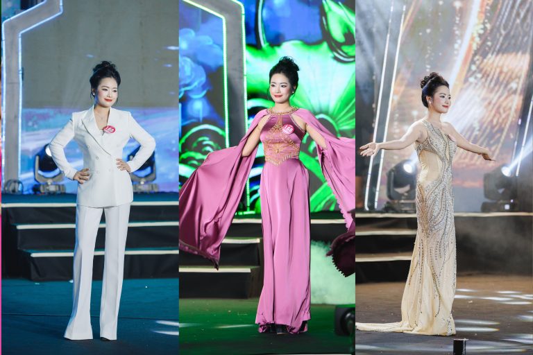 Hoàng Thị Ngọc “ẵm” giải Người đẹp Áo dài tại Hoa hậu Doanh nhân Hương sắc Việt Nam 2026