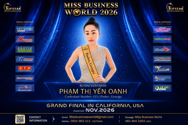 Nữ doanh nhân Phạm Thị Yến Oanh: Từ cô gái làm nghề nail đến chủ chuỗi nhà hàng trên đất Mỹ