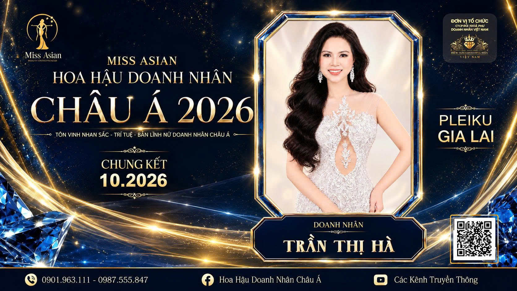 Makeup Artist Trần Thị Hà và hành trình giữ lửa đam mê nghề làm đẹp