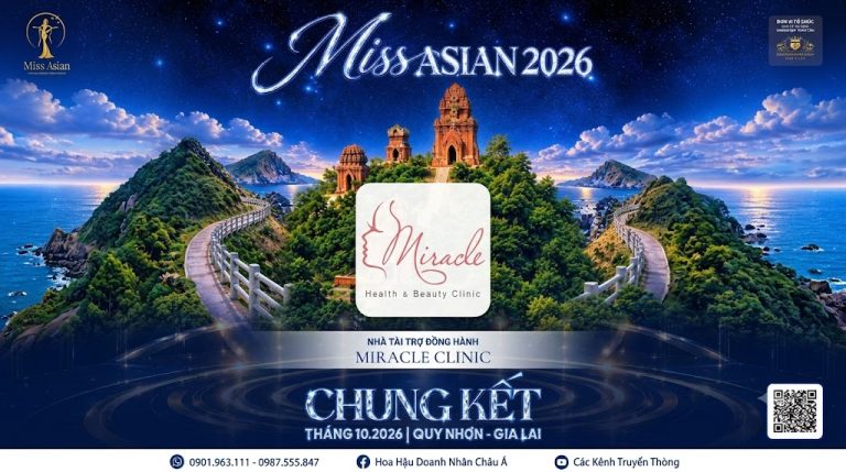 Miss Asian 2026 chào đón nhà tài trợ đồng hành Miracle Clinic