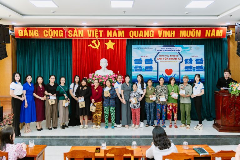 “Trao yêu thương – Lan tỏa nhân ái”: Miss Asian 2026 gửi trọn nghĩa tình đến phụ nữ khó khăn